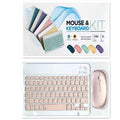 10-inch Bluetooth keyboard and mouse set in multiple colour options with compact wireless design