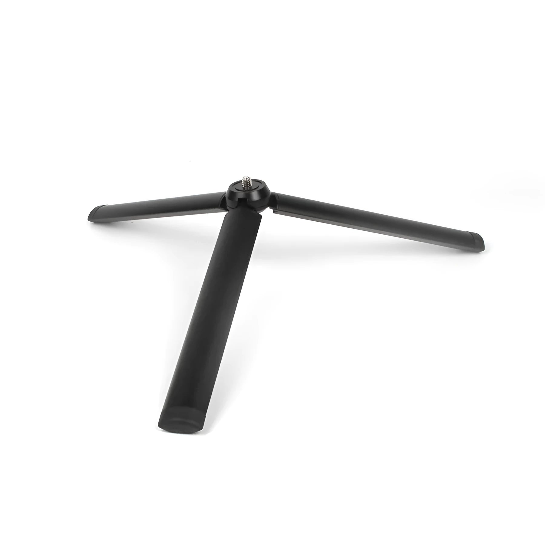 Black aluminium mobile phone tripod stabiliser for Apple iPhone photography