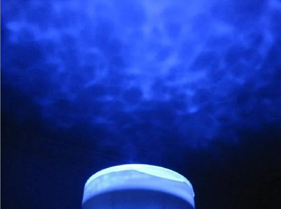 Blue ocean projection lamp with DLP correction technology for 5 metre drop distance
