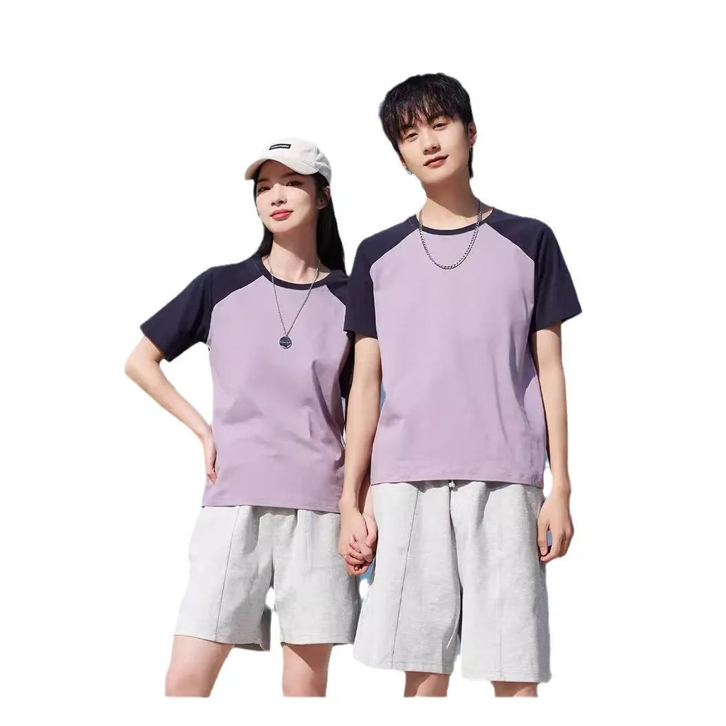 Cotton blend loose fit round neck work t-shirt available in multiple colours and sizes for custom printing