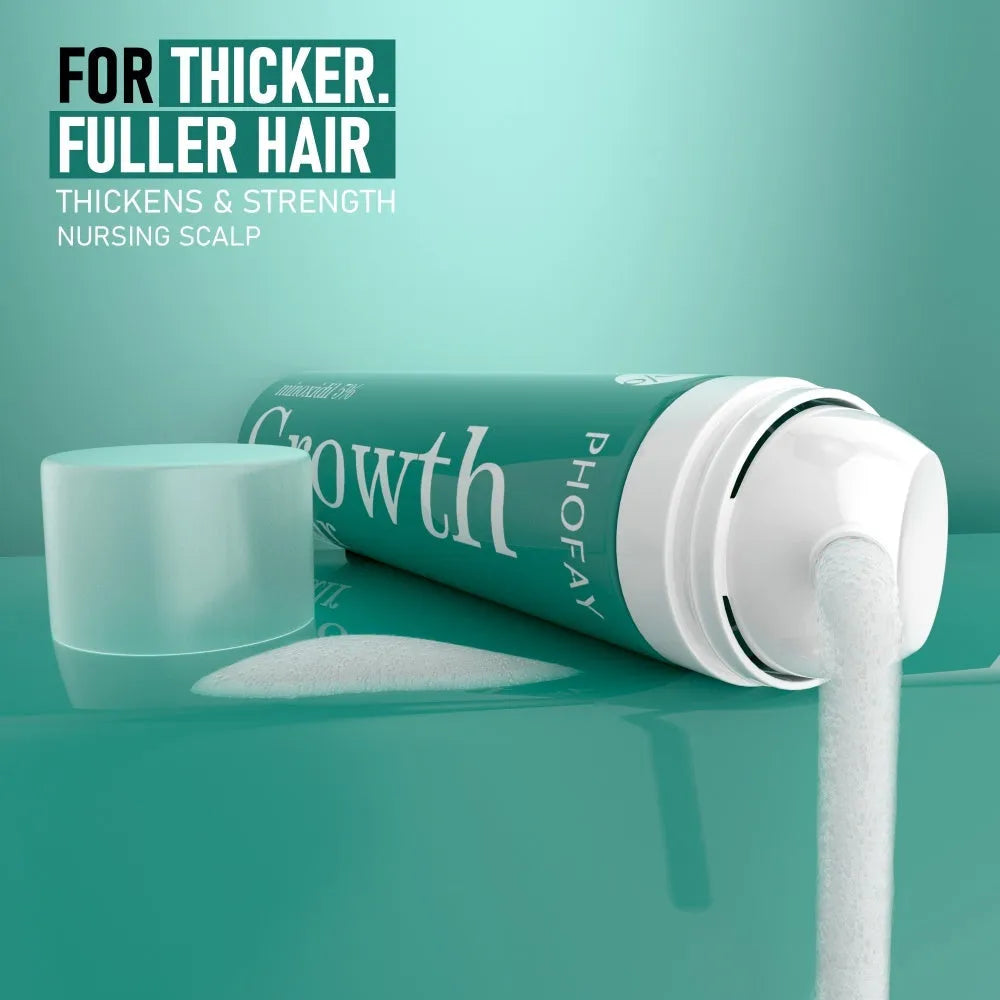 CH004 Minoxidil Anti-Hair Loss Mousse aerosol can, 60g, for topical scalp application.