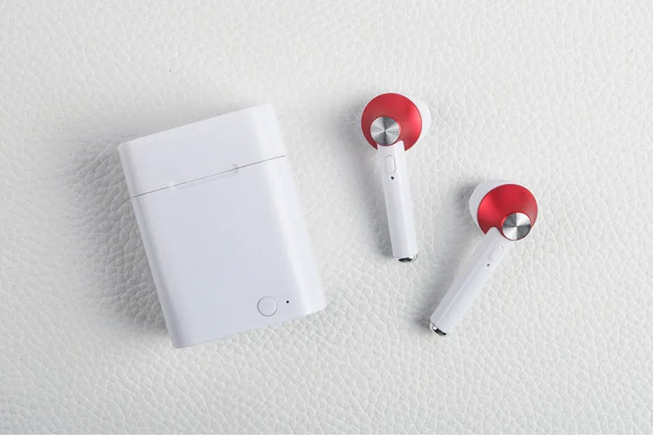 Sports Bluetooth headset in five colour versions with wireless earbuds