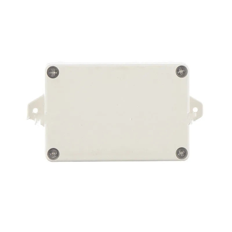 White ABS plastic F4B-1 waterproof instrument box for security monitoring equipment.