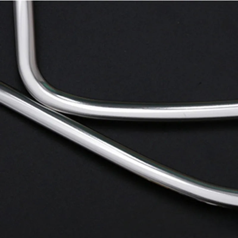 ROOX 40 series stainless steel interior door audio frame trim kit silver finish