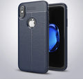 WeFor OnePlus phone case with PU leather texture and soft silicone edges in multiple colour options