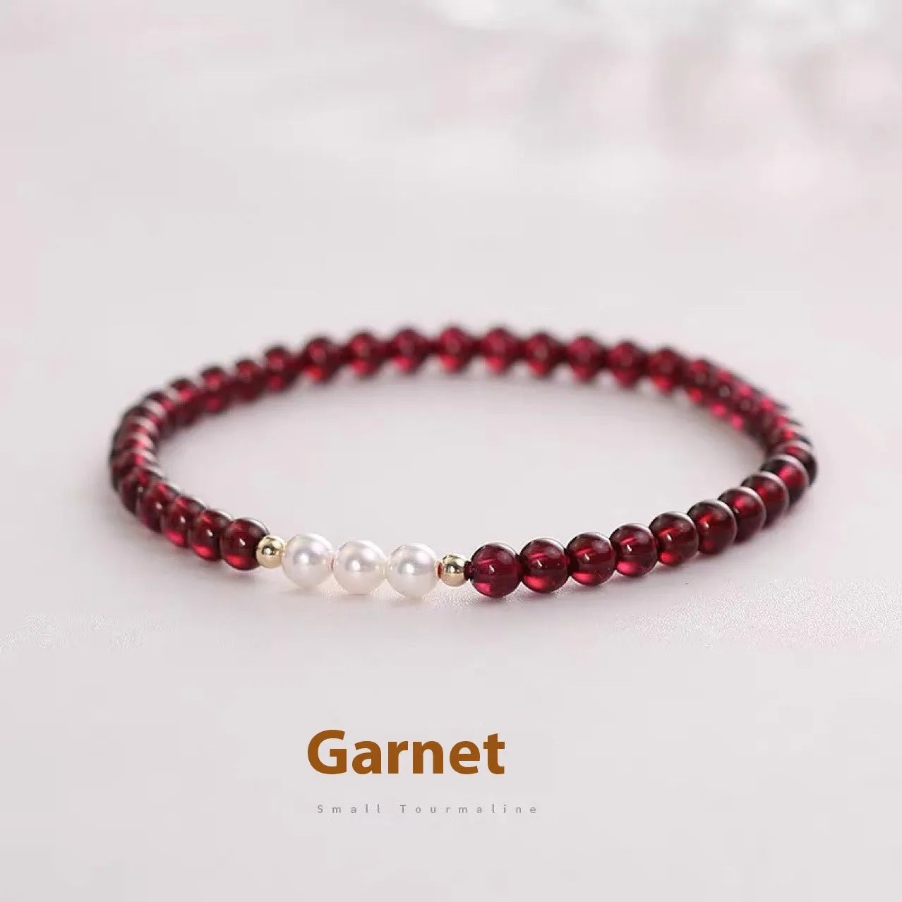 Adjustable crystal bracelet with 3mm or 4mm beads for women's OL fashion jewellery