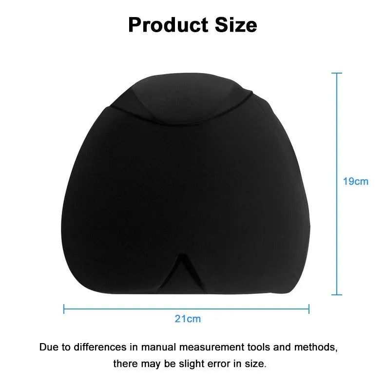 Simple solid colour cold compress cap with fully enclosed design in black, pink or dark blue options