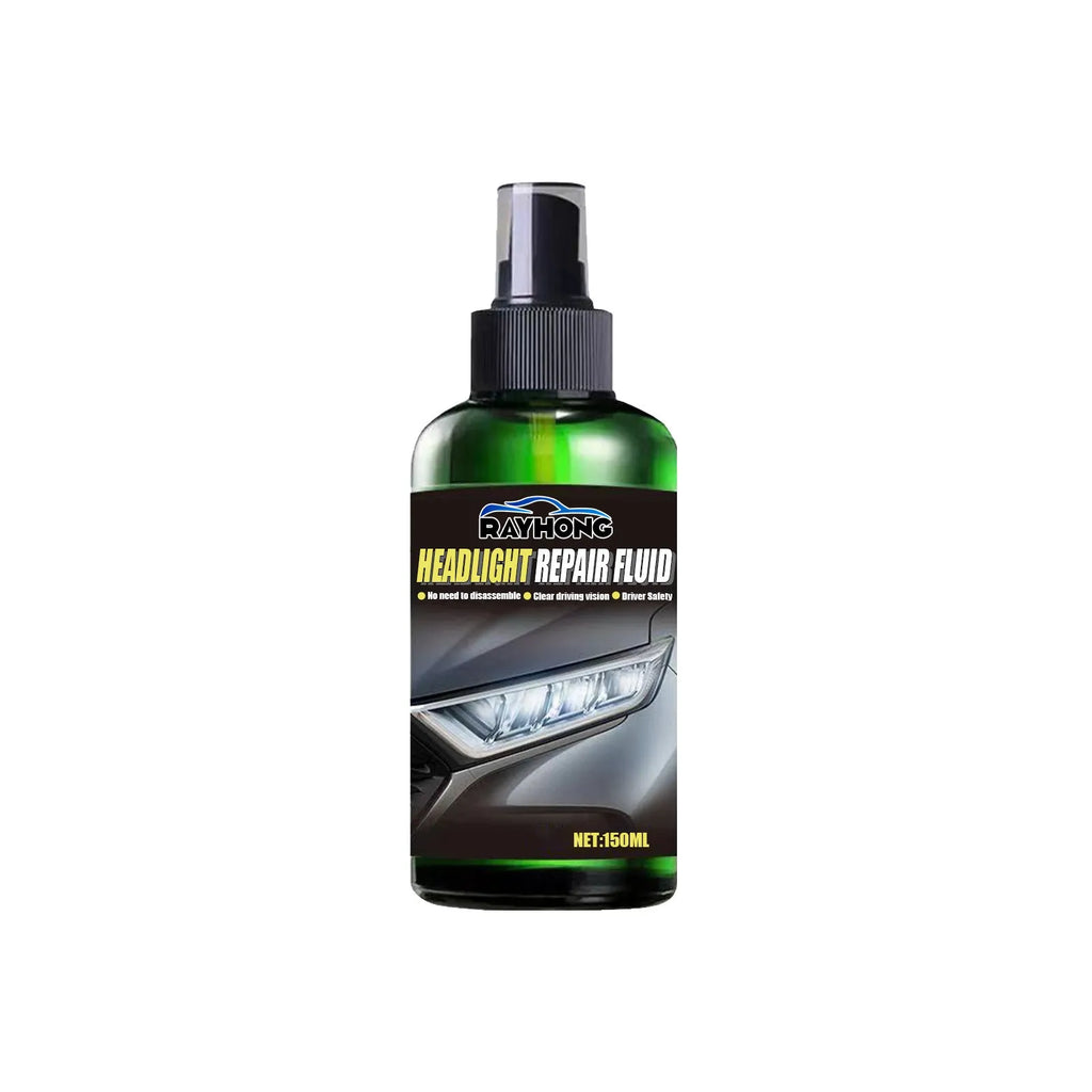 150ml bottle of car headlight repair liquid for restoring faded plastic lenses
