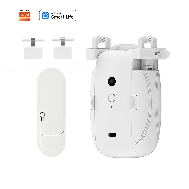 Bluetooth electric curtain controller for Roman rod and TU track systems with remote control and smart home connectivity
