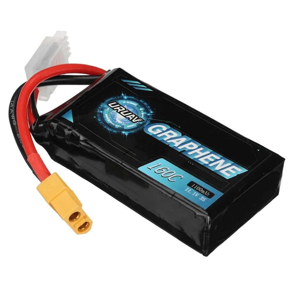 7.4V 1200mAh lithium battery for RC remote control model cars and ships