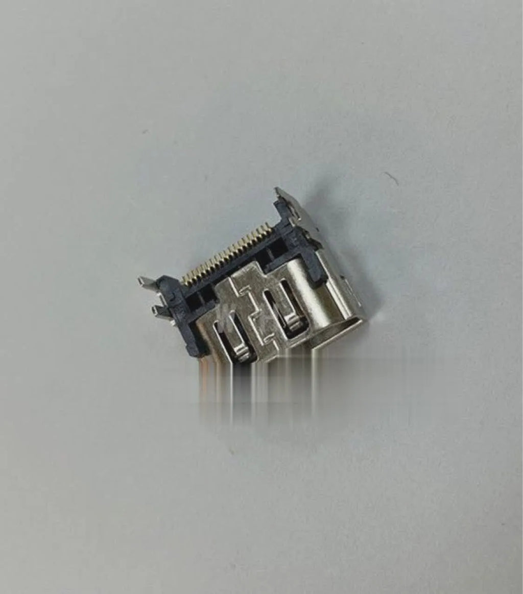 Silver HDMI host socket interface connector for game machine accessories