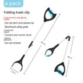 Plastic rubbish bin clip with aluminium alloy component in one of six colour options