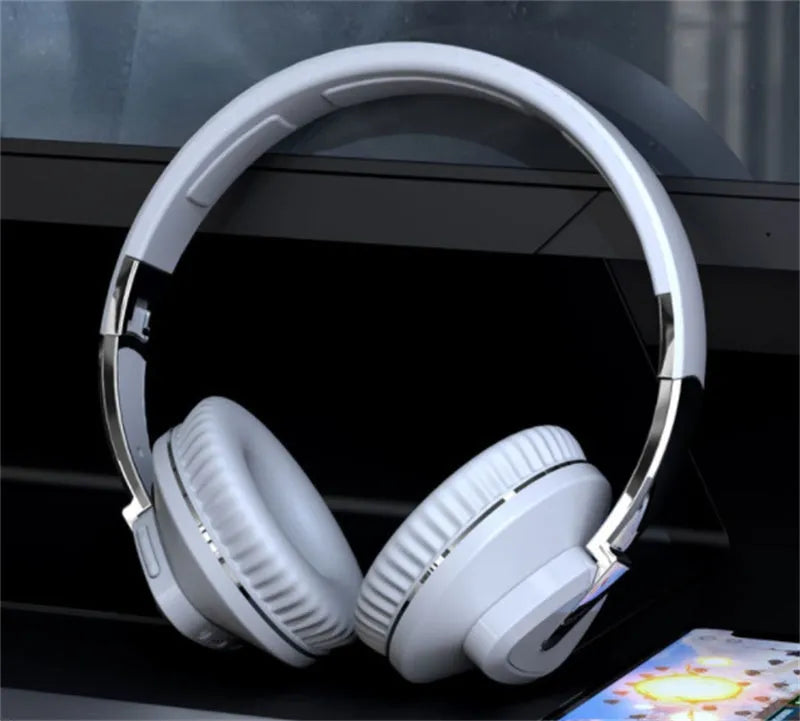 H3 wireless subwoofer headset in black colour showing ear cushions and control buttons