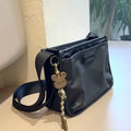 Oxford cloth retro square crossbody bag in trendy cool colour