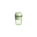 Portable USB rechargeable blender cup in purple, green or orange with 400ml capacity and four stainless steel blades
