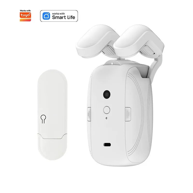 Bluetooth electric curtain controller for Roman rod and TU track systems with remote control and smart home connectivity