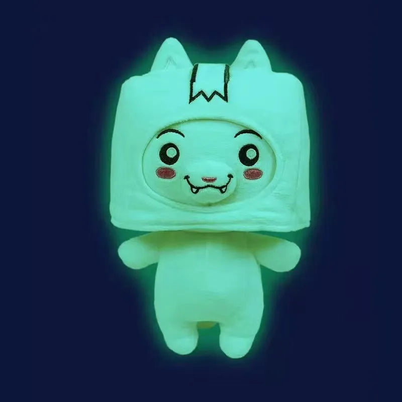 White Cloud Cat Luminous Ghost Doll plush toy in cotton with glow effect for children aged 4-6 years