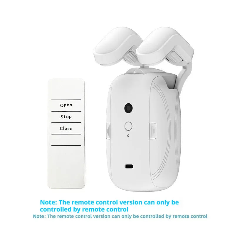 Bluetooth electric curtain controller for Roman rod and TU track systems with remote control and smart home connectivity