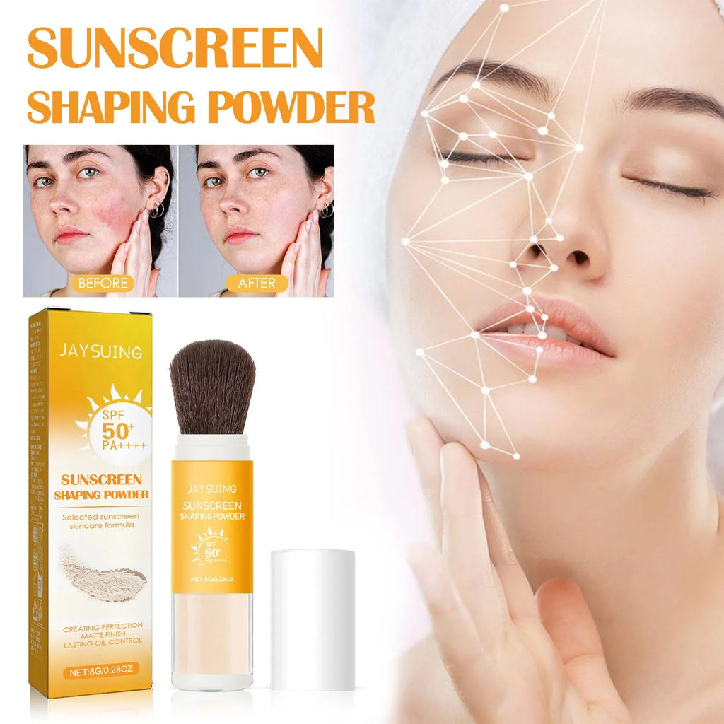8g protective finishing powder for makeup setting and oil control
