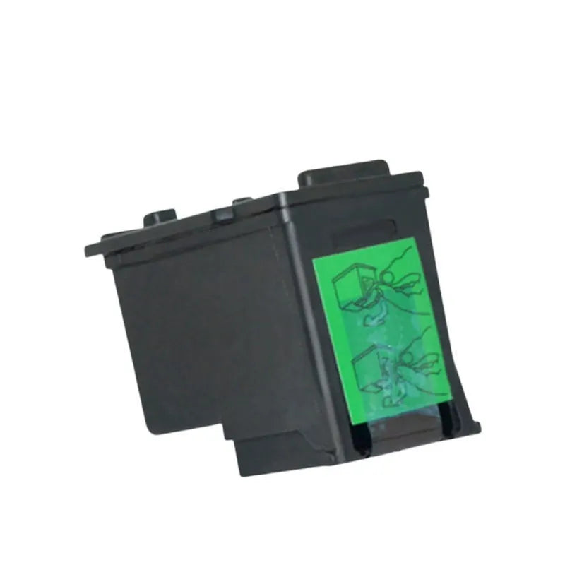 HP compatible refillable ink cartridge for Deskjet and Officejet printers, shown in black and colour variants.