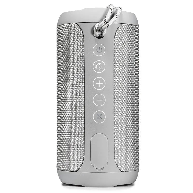 Outdoor waterproof card sound portable Bluetooth speaker in black, camouflage, grey, or red colour