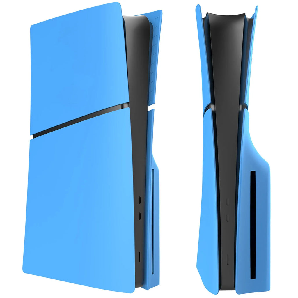 PS5 Slim protective shell replacement case in ABS plastic showing colour options