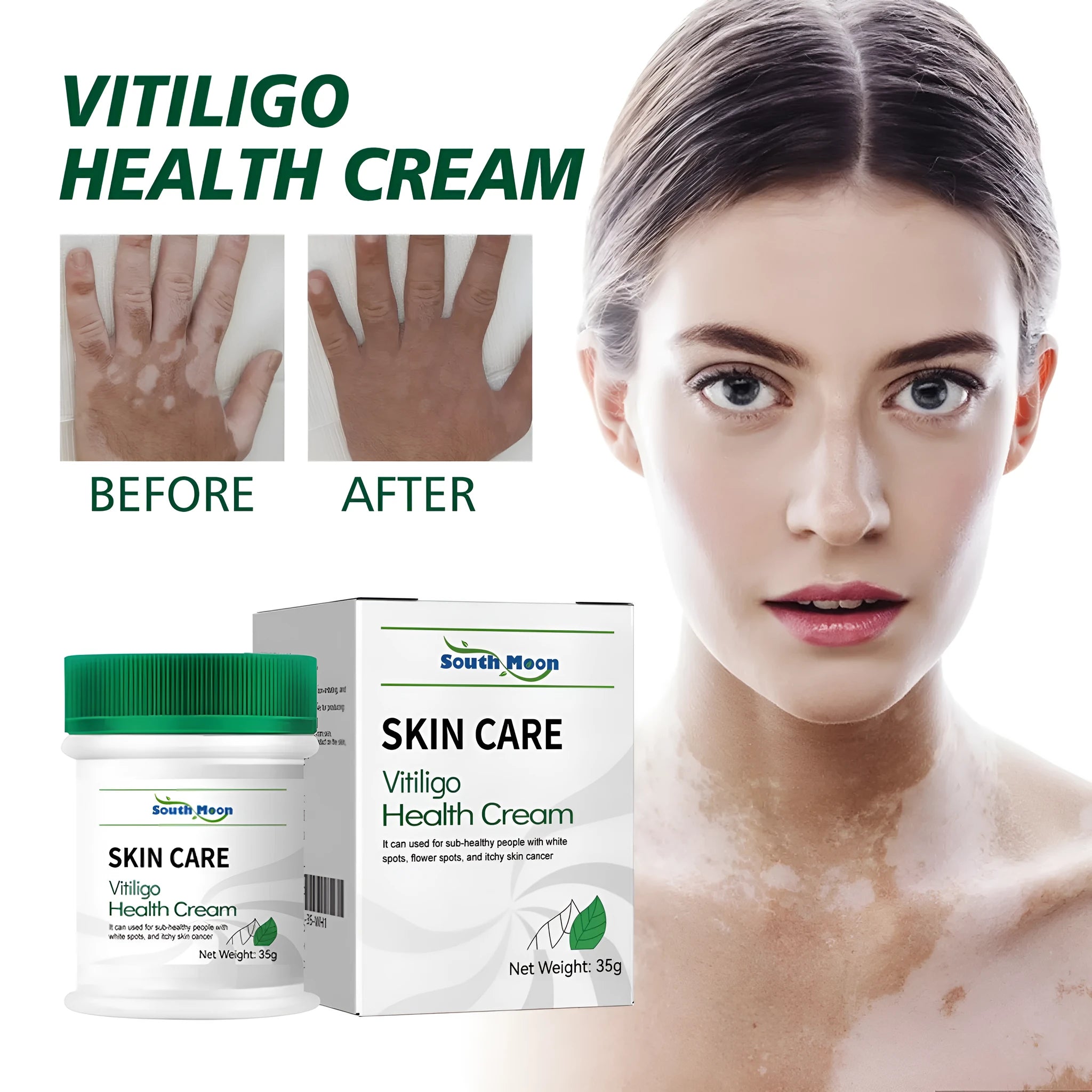 35g body care cream tub for cleansing and moisturising orange peel skin