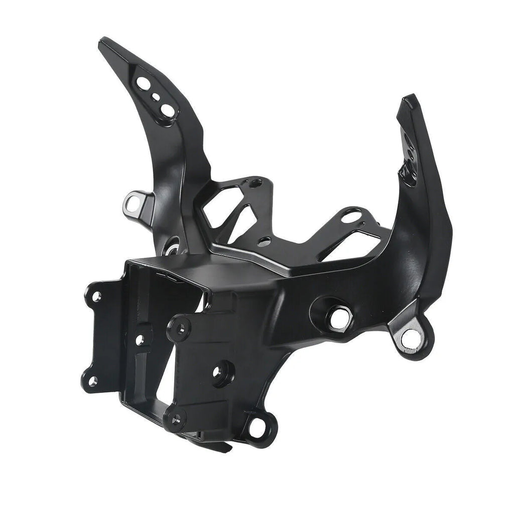 Black aluminium headlight mounting bracket for BMW S1000RR motorcycle 2009-2018