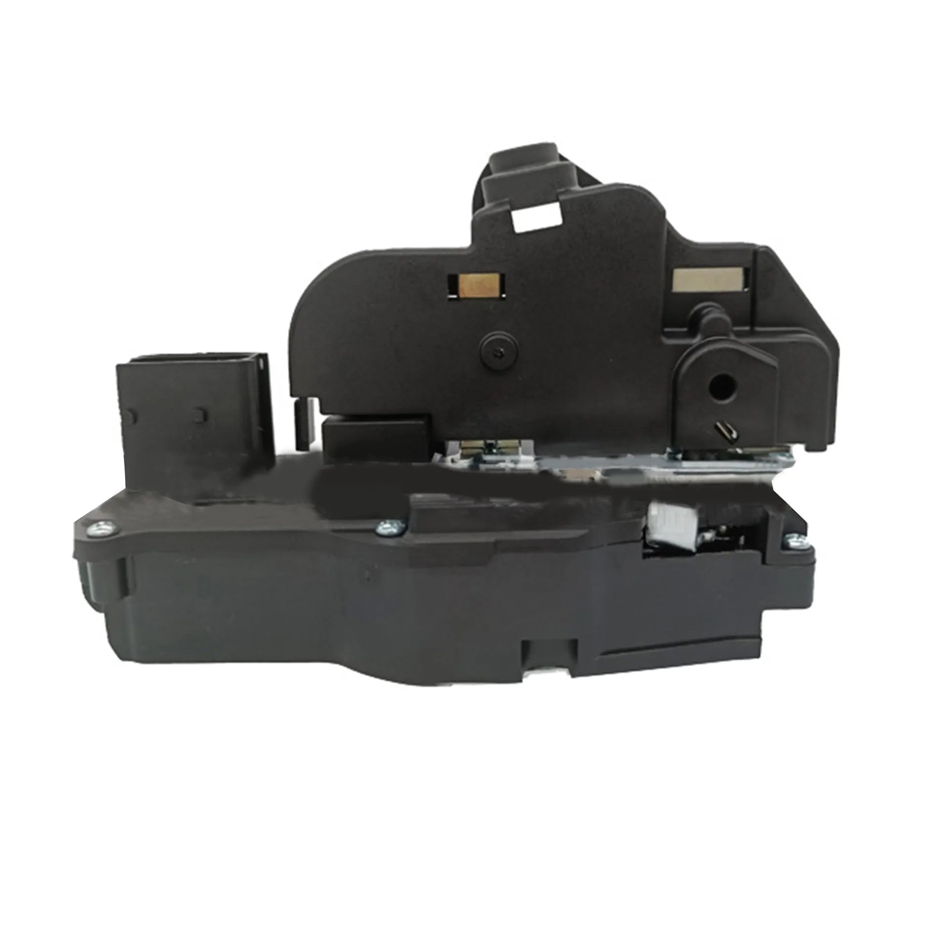 Black plastic door lock actuator for Cadillac SLS right front door replacement