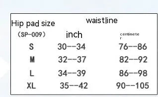 Black cycling hip protection pants with integrated pad, shown laid flat.