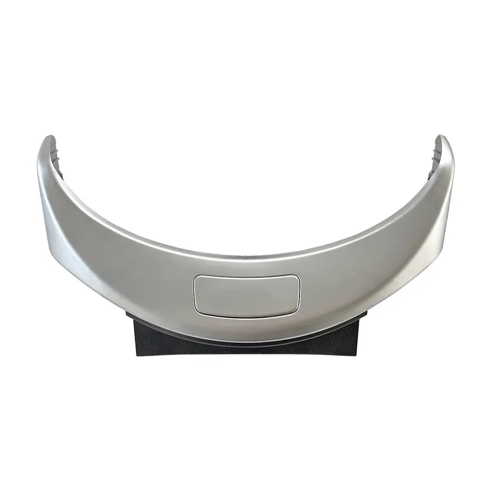 Silver electroplated armrest button panel for Mercedes C-Class and GLC dashboard