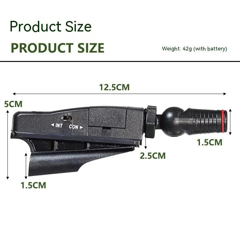 Golf putter laser aiming instrument with adjustable laser sight for putting alignment practice