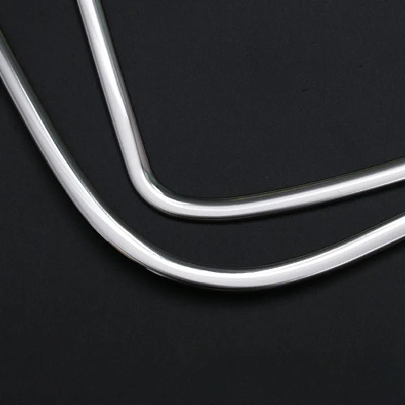 ROOX 40 series stainless steel interior door audio frame trim kit silver finish