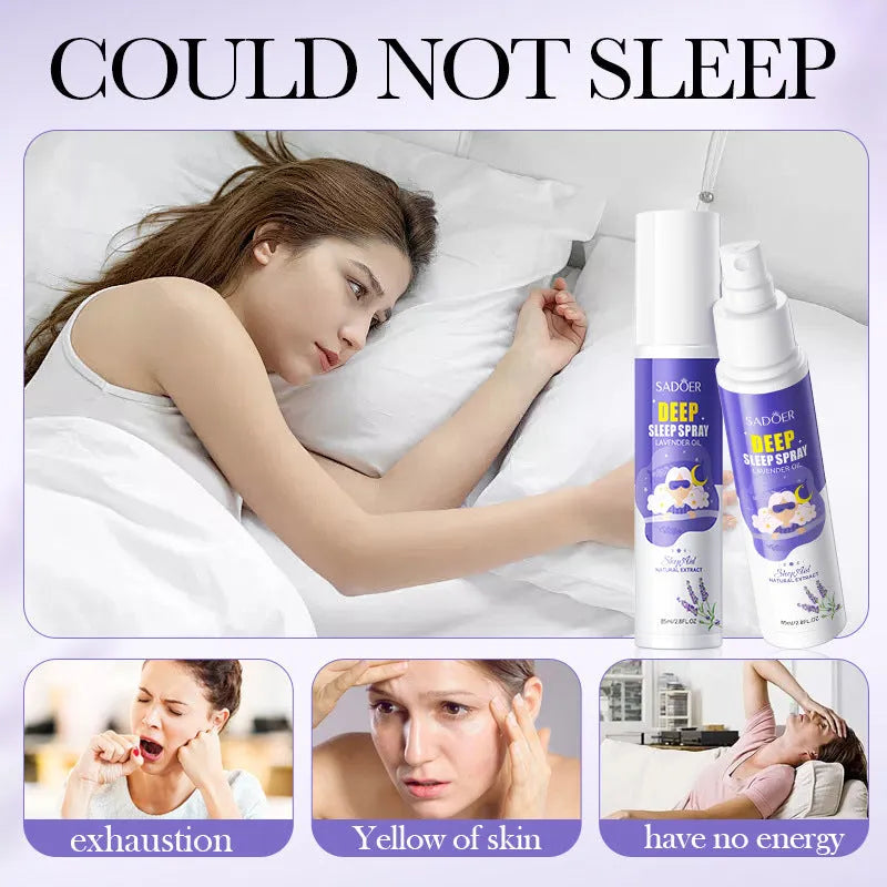 85ml fatigue relief sleep spray bottle for insomnia and relaxation