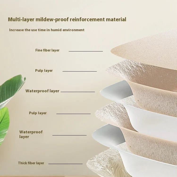 Brown disposable waterproof cat litter box shown in one of three available sizes.