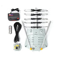 GR-1002 outdoor rotatable high gain digital television antenna receiver on mounting pole.