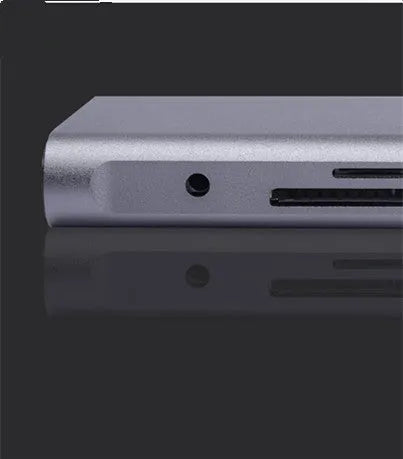 10-in-1 docking hub PD power bank compatible with MacBook and iPhone for trade fair use