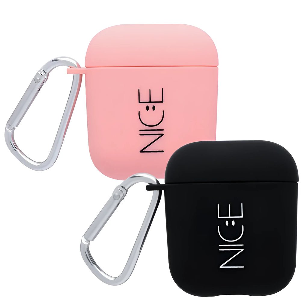 PC plastic back cover for Apple AirPods earphone cases with decorative designs