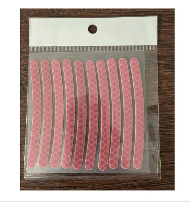 20-piece pack of arc-pattern reflective wheel hub stickers in multiple colour options