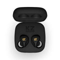 Z1 true wireless Bluetooth in-ear headphones in black and green colour options, showing the earbuds.