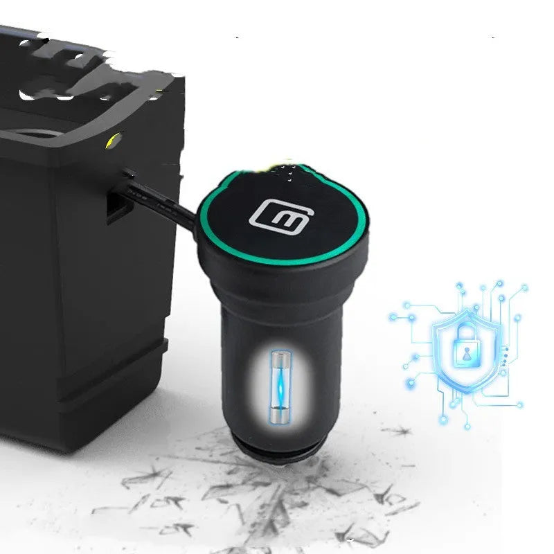 Volkswagen car charger for Lavida Pola Weiling models with QC3.0 fast charging USB port