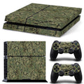PS4 game console screen protector film with various printed style options.