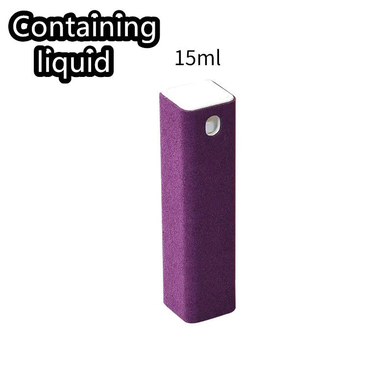 Square 15ml 2-in-1 phone and tablet screen cleaner with integrated storage bottle