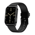 Smart watch with heart rate monitor on a silicone strap, showing a 1.69-inch display.