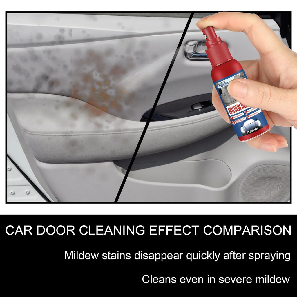 30ml boxed car interior mould removal spray with anti-mold agent for automotive cleaning