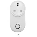 WiFi smart socket with UK and US plug versions compatible with Tmall Genie