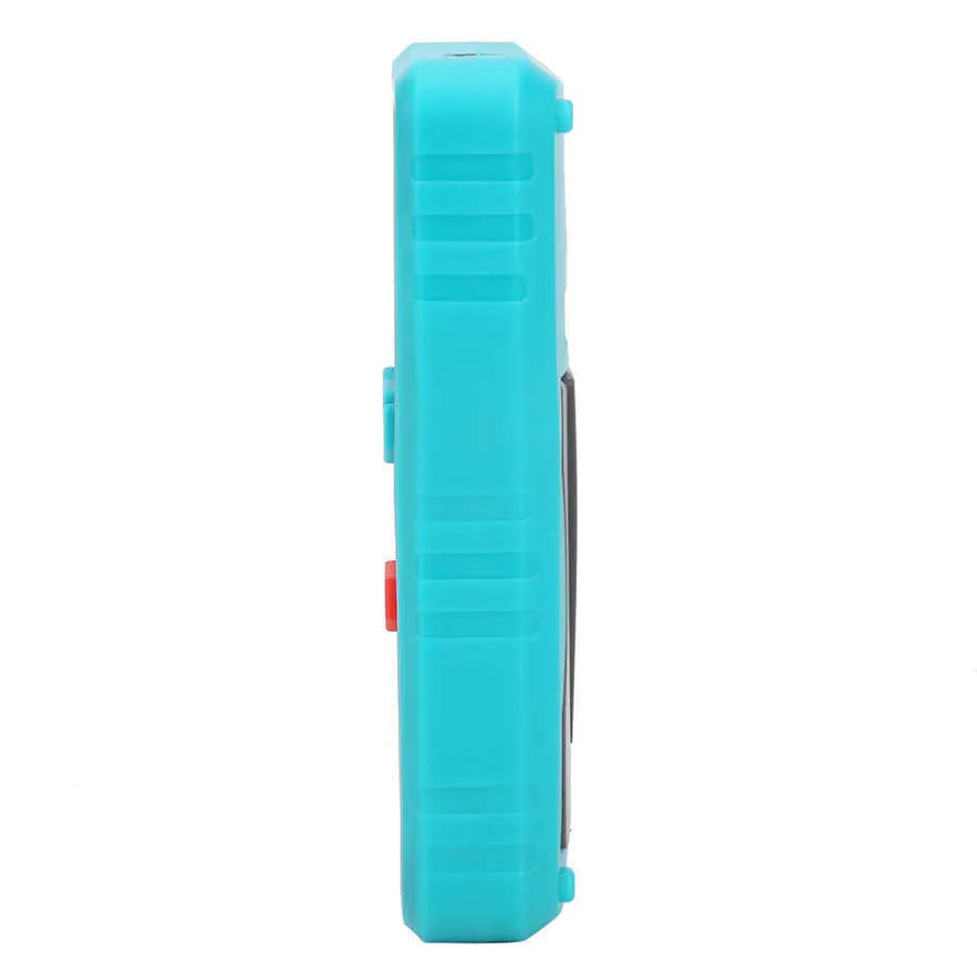 Green digital multimeter with burn-proof function and automatic ranging on LED display