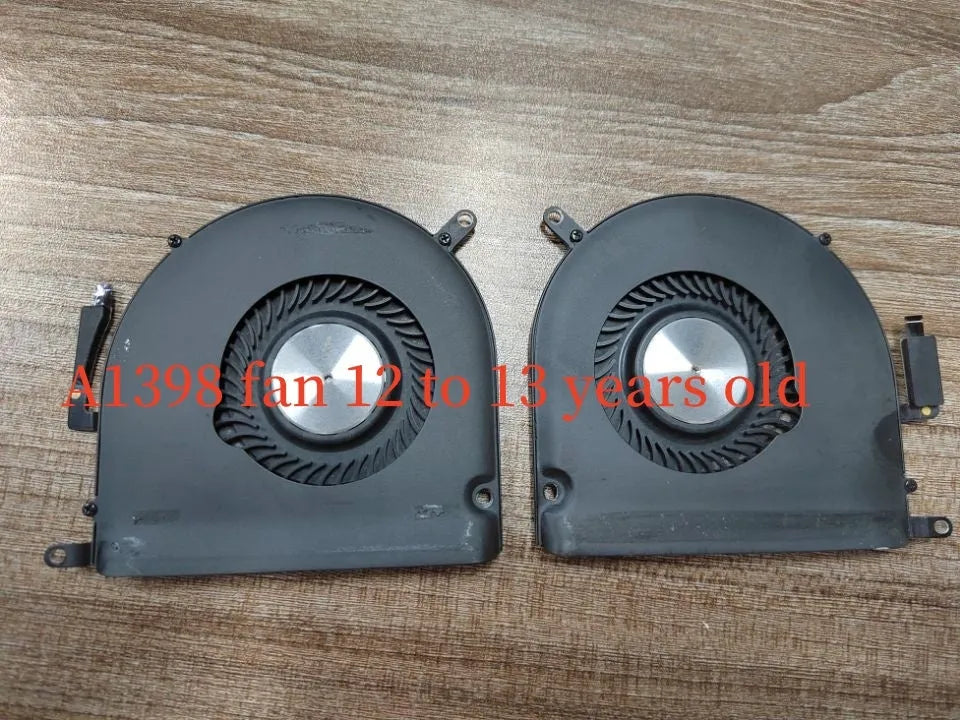 Apple MacBook Pro A1398 laptop cooling fan replacement part for 12-13 and 13-15 inch models