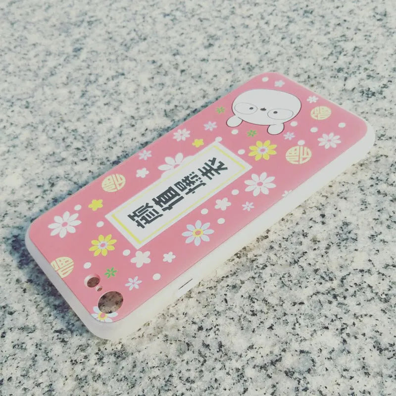 Custom transparent TPU phone case showing clear back design with multiple smartphone compatibility