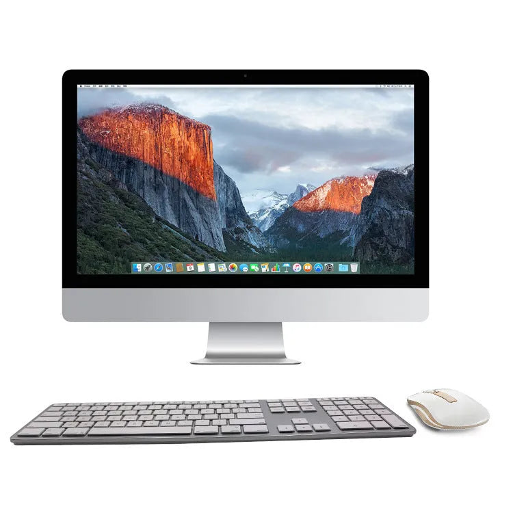 White wireless mechanical keyboard with 109 keys and three-key zone technology